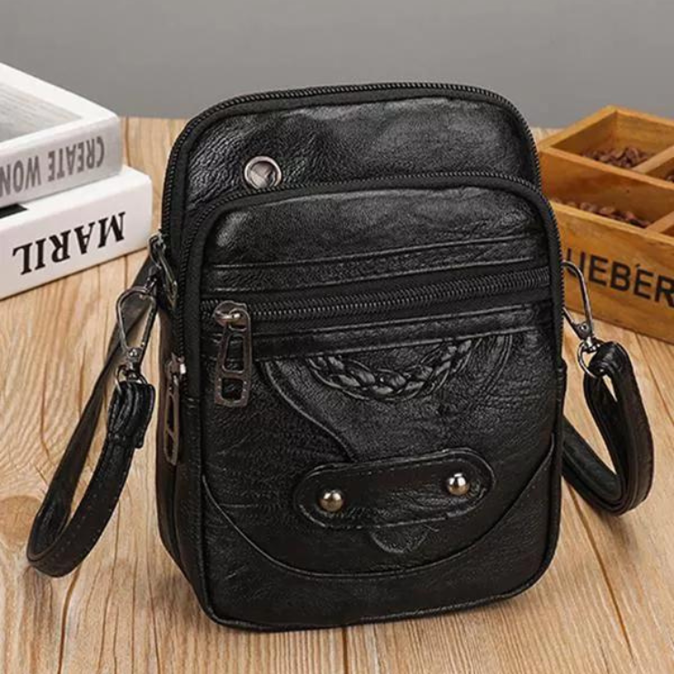 Madisen – Leather Crossbody Travel Bag for Women