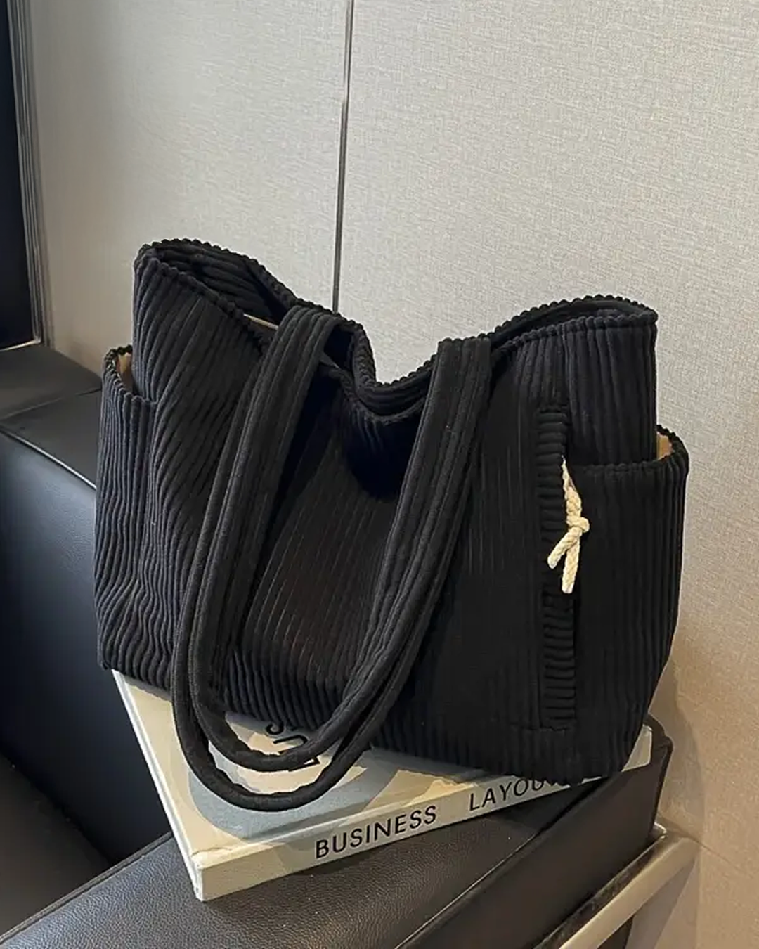 Rosina – Corduroy Tote Bag for Women