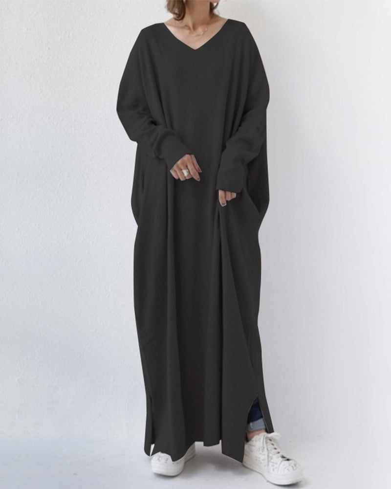 Ronda – Relaxed Oversized Maxi Dress for Women