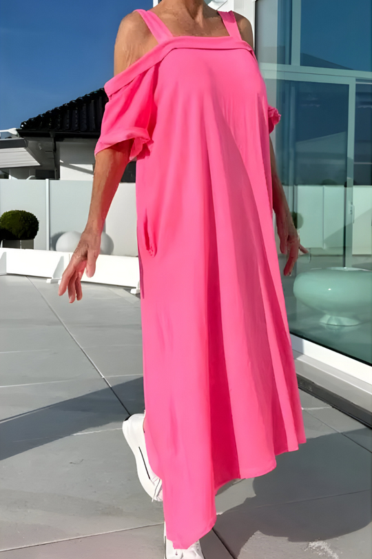 Carol - Breeze Off-Shoulder Summer Maxi Dress