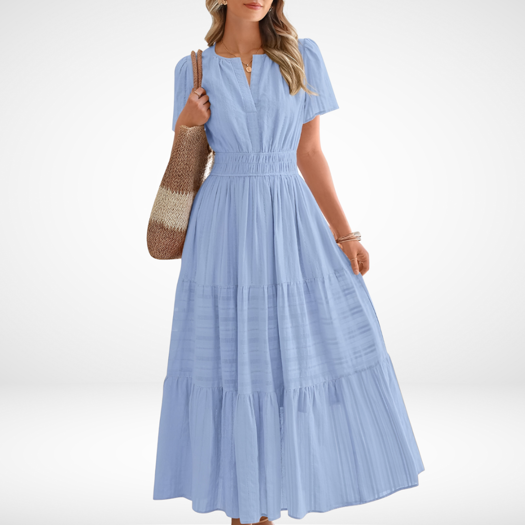 Clara | Golden Bloom Dress