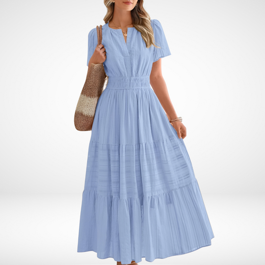 Clara | Golden Bloom Dress