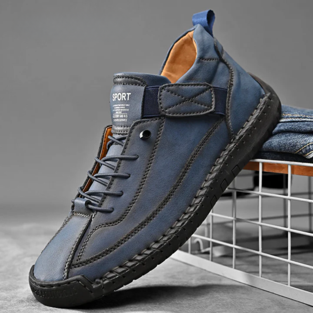 Aaron – Premium Leather Casual Sneakers for Men