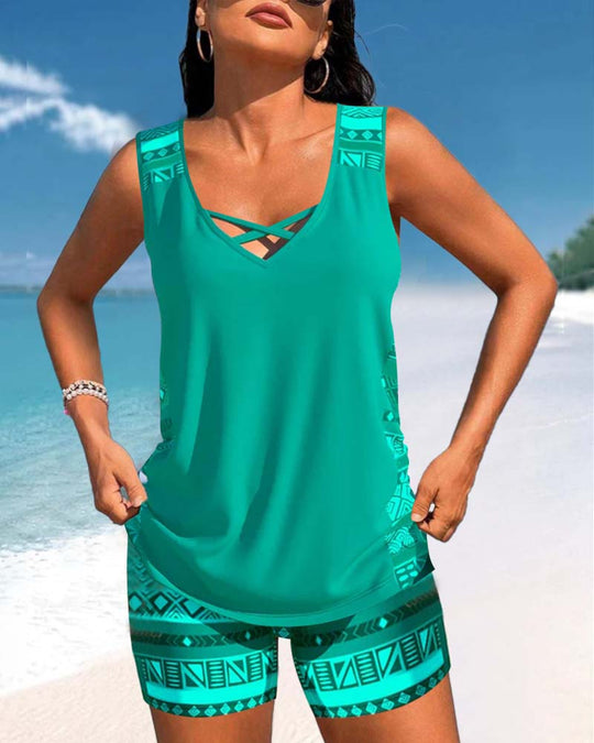 Isha – Boho Breeze Lounge Set for Women