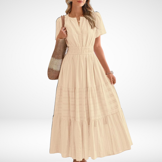 Clara | Golden Bloom Dress