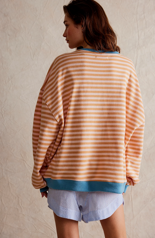 Frederika™ | Oversized Striped Sweater