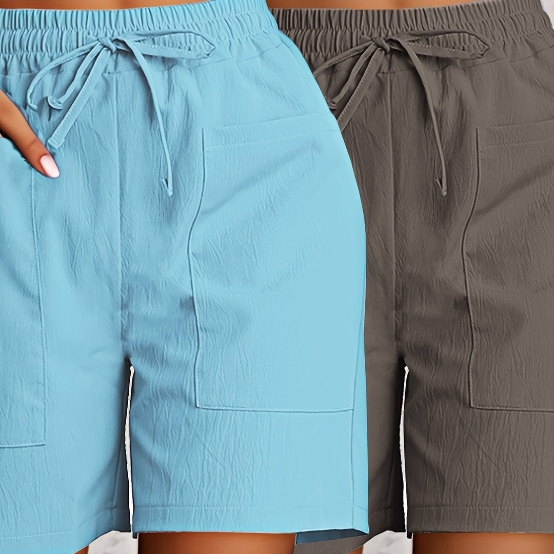 Mika – Lightweight Drawstring Shorts for Women