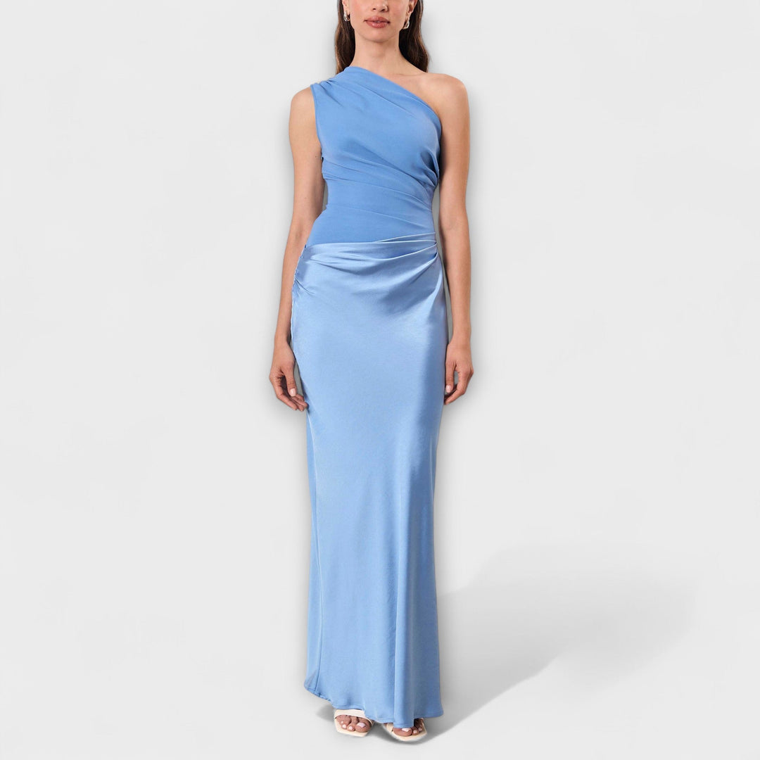Serenelle – Elegant One-Shoulder Evening Dress