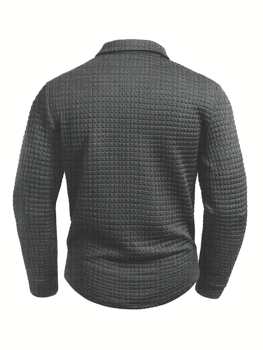 Enrique – Long-Sleeve Polo Shirt for Men