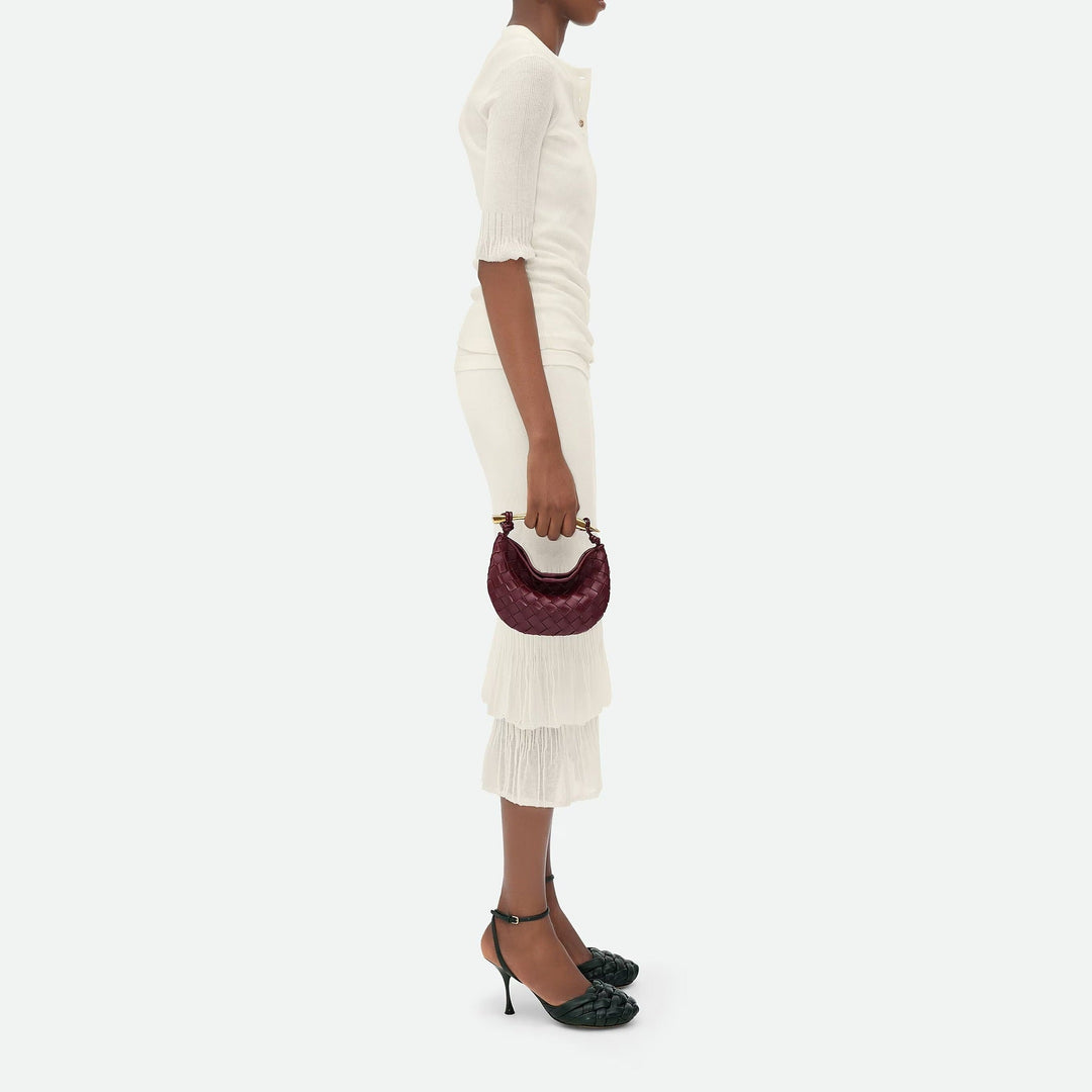 Maeve – Contemporary Woven Leather Shoulder Bag for Women