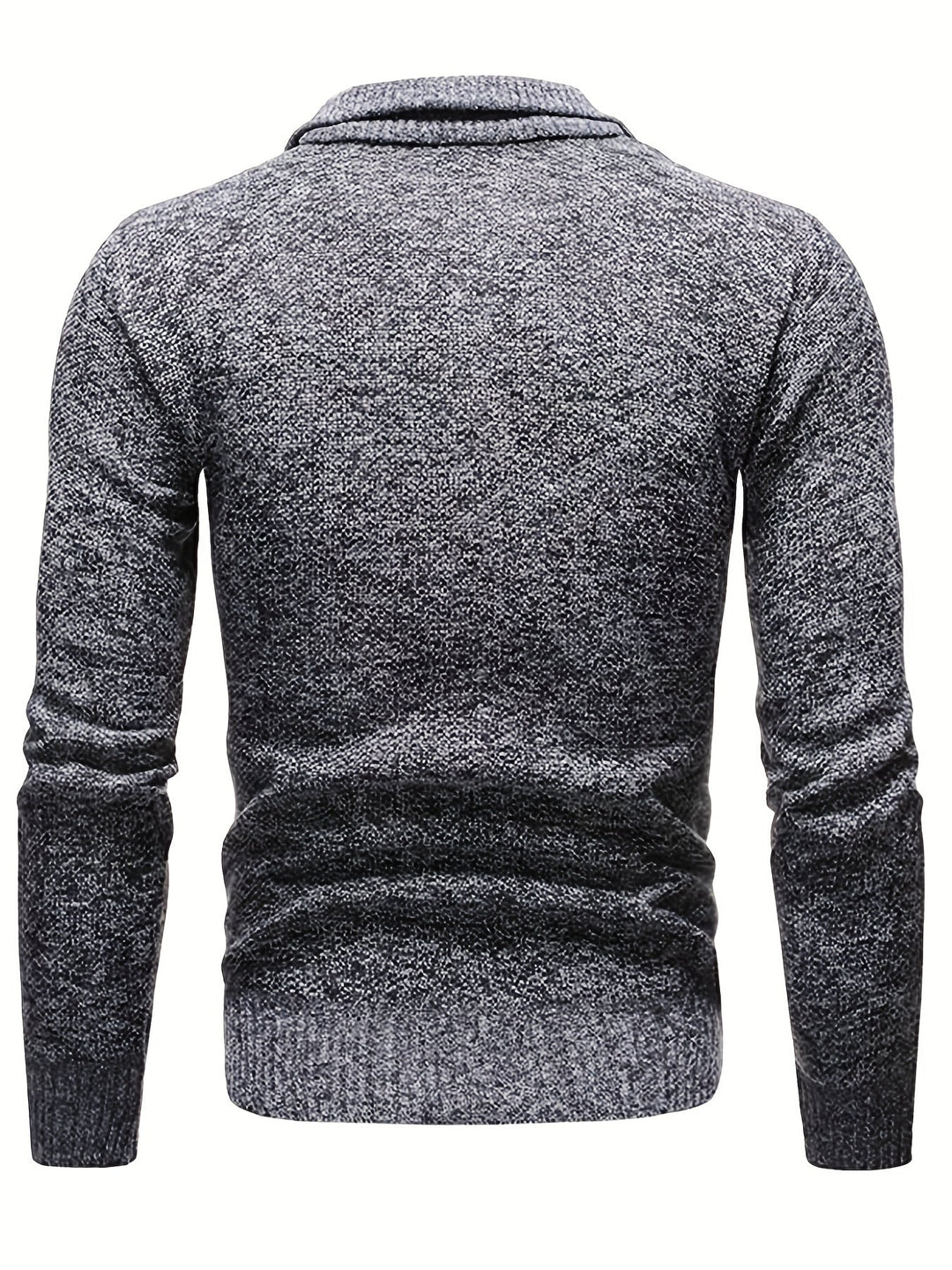 Axel – Knitted Quarter-Zip Sweater for Men