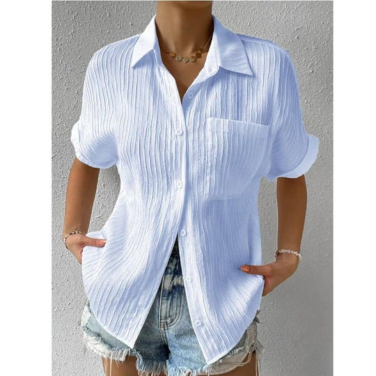 Mirae – Textured Breeze Summer Shirt