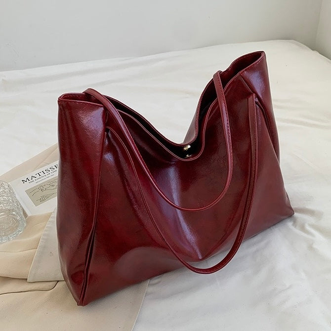 Fairuza – Oversized Leather Tote Bag for Women
