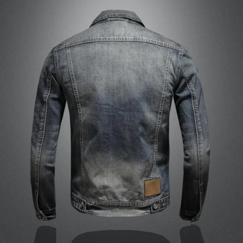 Ralph – Distressed Denim Jacket for Men