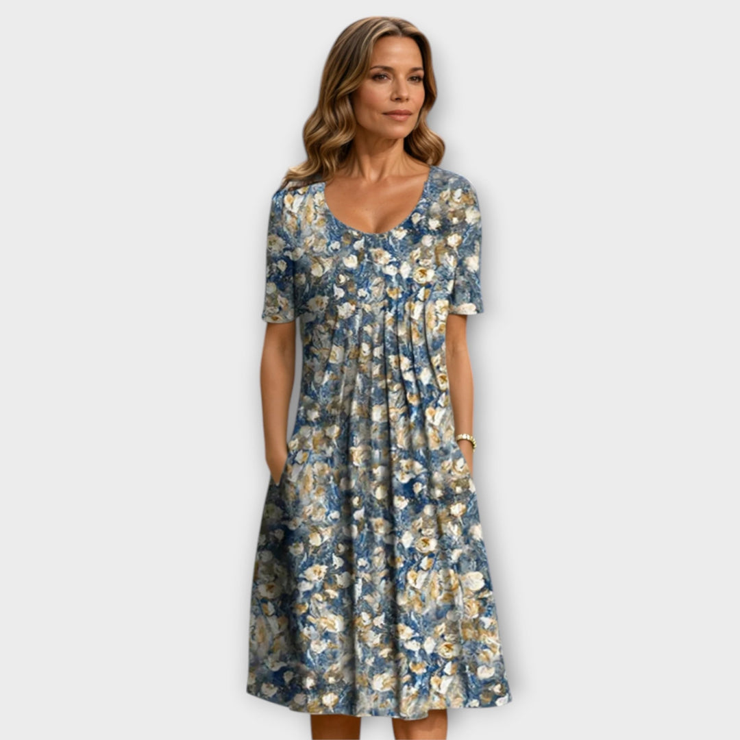 Marivelle – Summer Dress with Floral Lightness