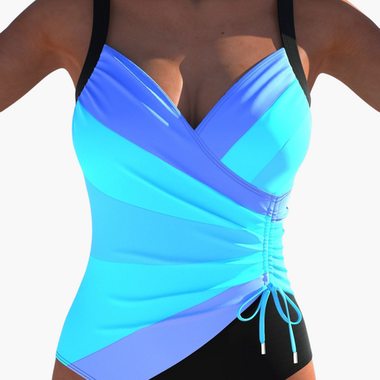 Matisa – Rainbow Contour One-Piece Swimsuit for Women