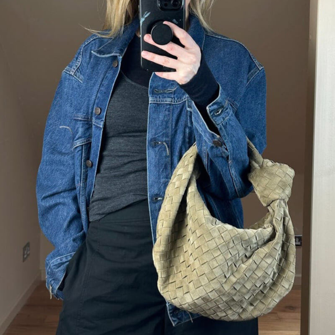 Tania - Large braided handbag