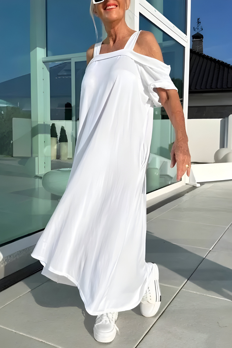 Carol - Breeze Off-Shoulder Summer Maxi Dress