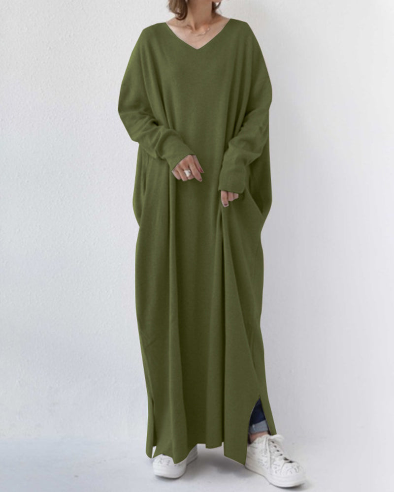 Ronda – Relaxed Oversized Maxi Dress for Women