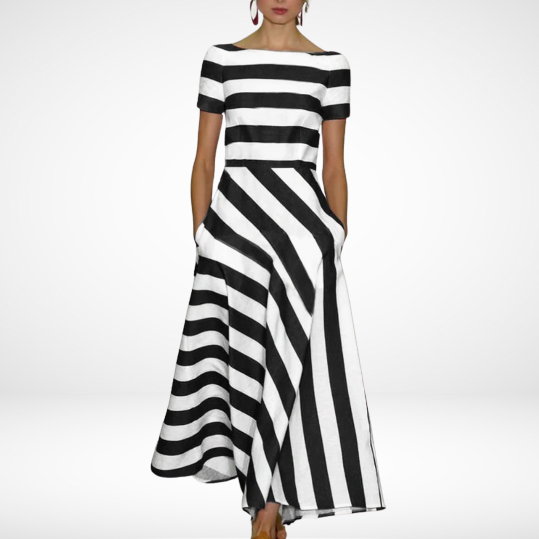 Serena | Light & Breezy Striped Maxi Dress