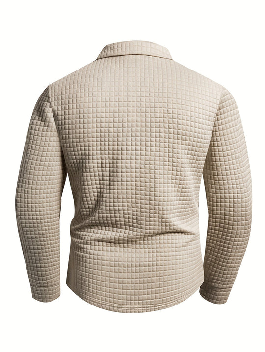 Enrique – Long-Sleeve Polo Shirt for Men