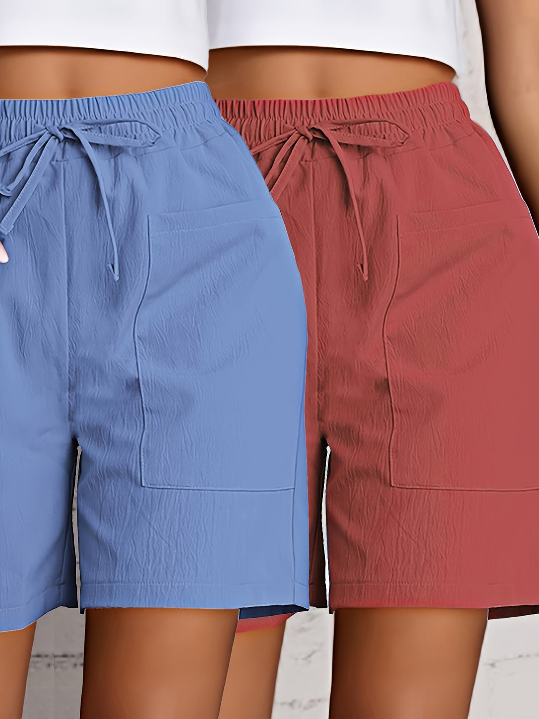 Mika – Lightweight Drawstring Shorts for Women