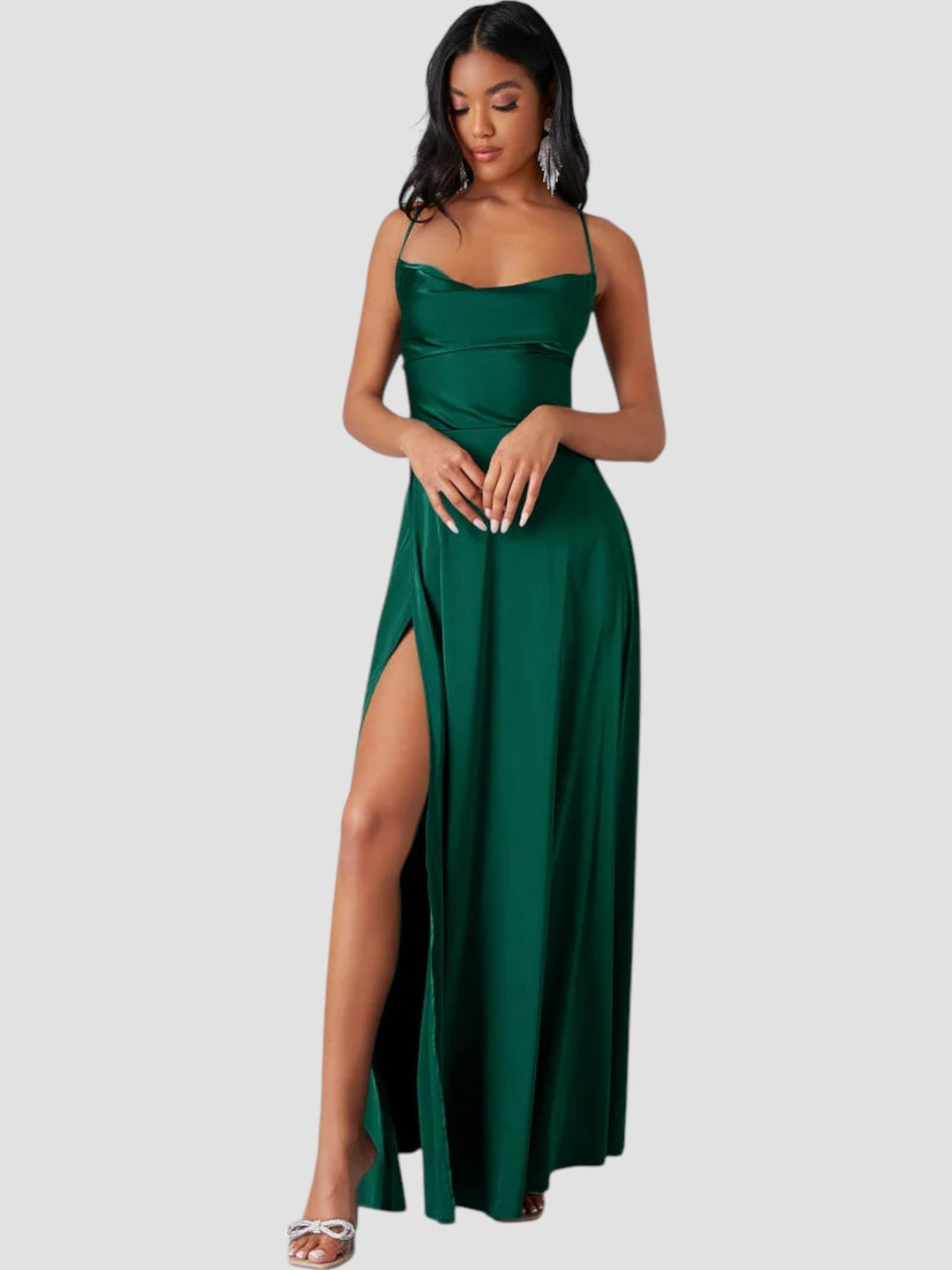 Alexie – Satin Evening Gown for Women