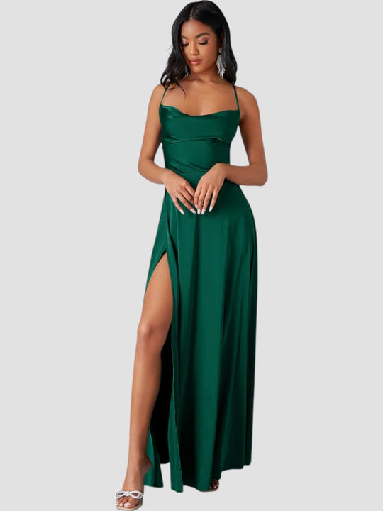 Alexie – Satin Evening Gown for Women