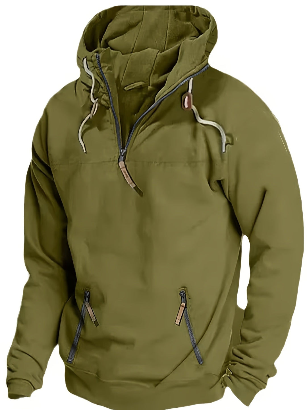 Julio – Casual Zipper-Pocket Hoodie for Men