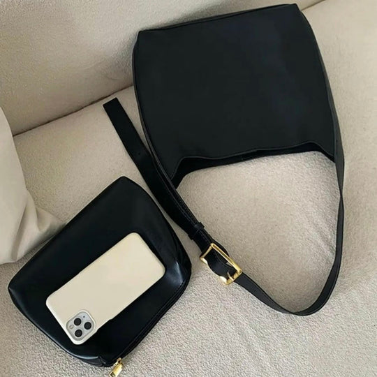 Tyra – Women’s Minimalist Leather Shoulder Bag
