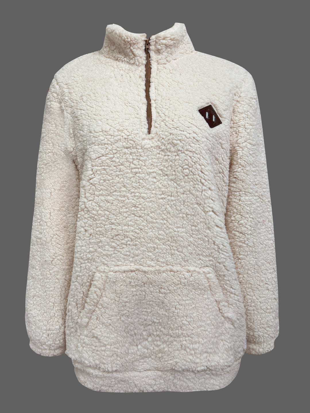 Farima – Plush Sherpa Pullover for Women