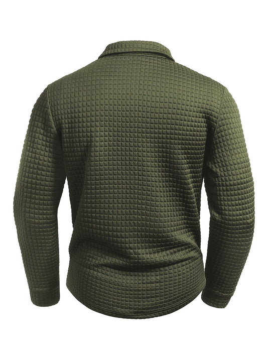 Enrique – Long-Sleeve Polo Shirt for Men