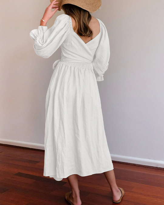 Kayla – Open-Back Boho Maxi Dress