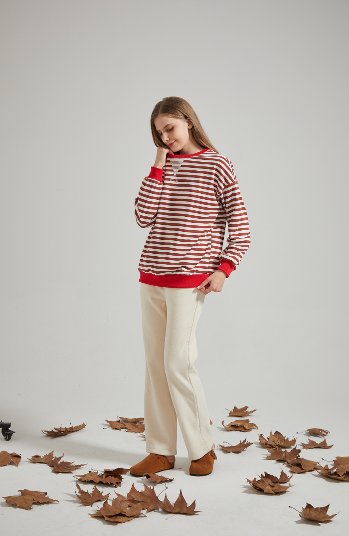 Frederika™ | Oversized Striped Sweater