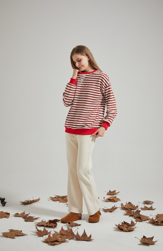 Frederika™ | Oversized Striped Sweater