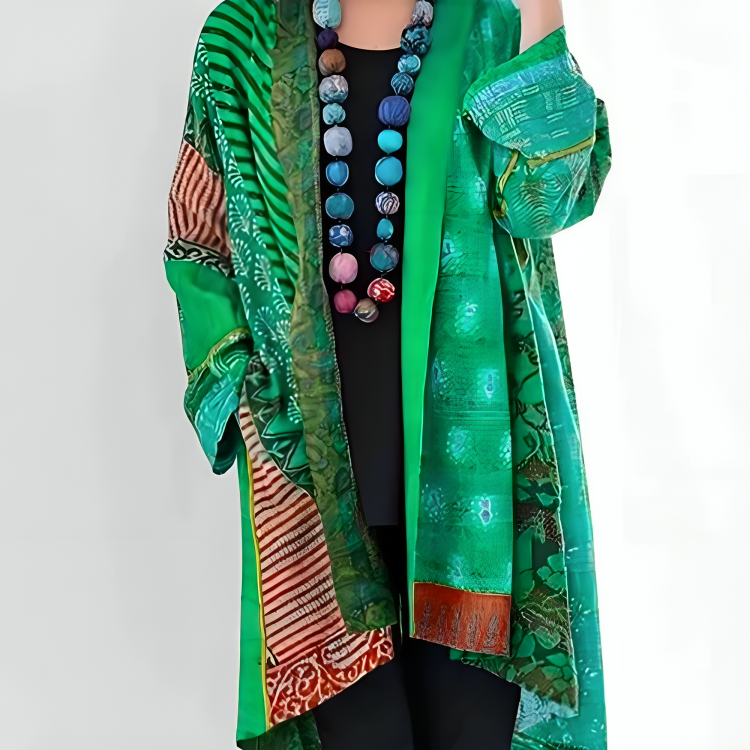 Aniyah – Bohemian Patchwork Kimono for Women