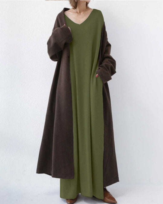 Ronda – Relaxed Oversized Maxi Dress for Women