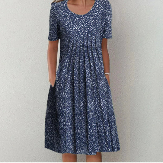 Florina | Graceful Bloom Midi Dress