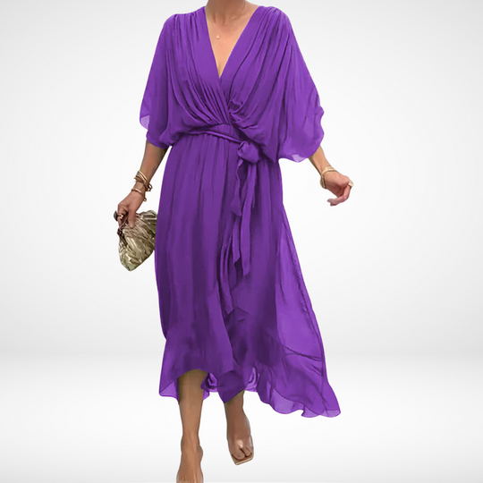 Vivienne | Wrap Bloom Dress