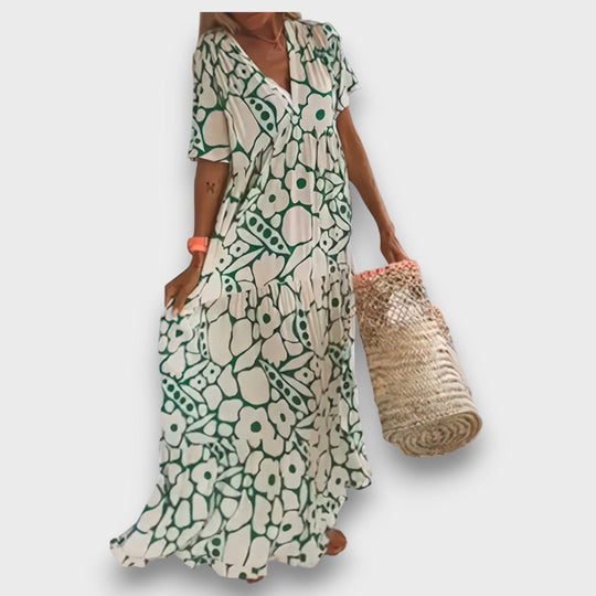 Melina – Airy dress with V-neck