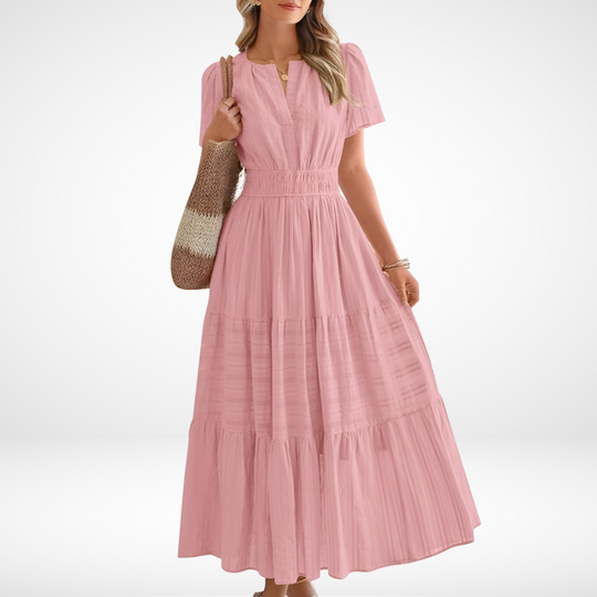 Clara | Golden Bloom Dress