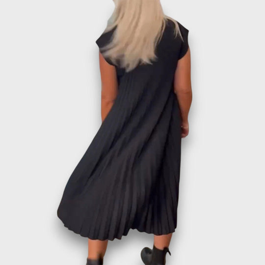 Cirelle – Pleated Dress in A-Line