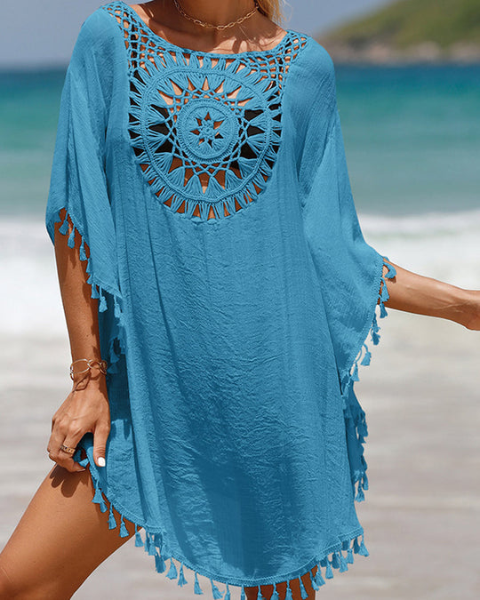Justyna – Boho Lace Beach Cover-Up