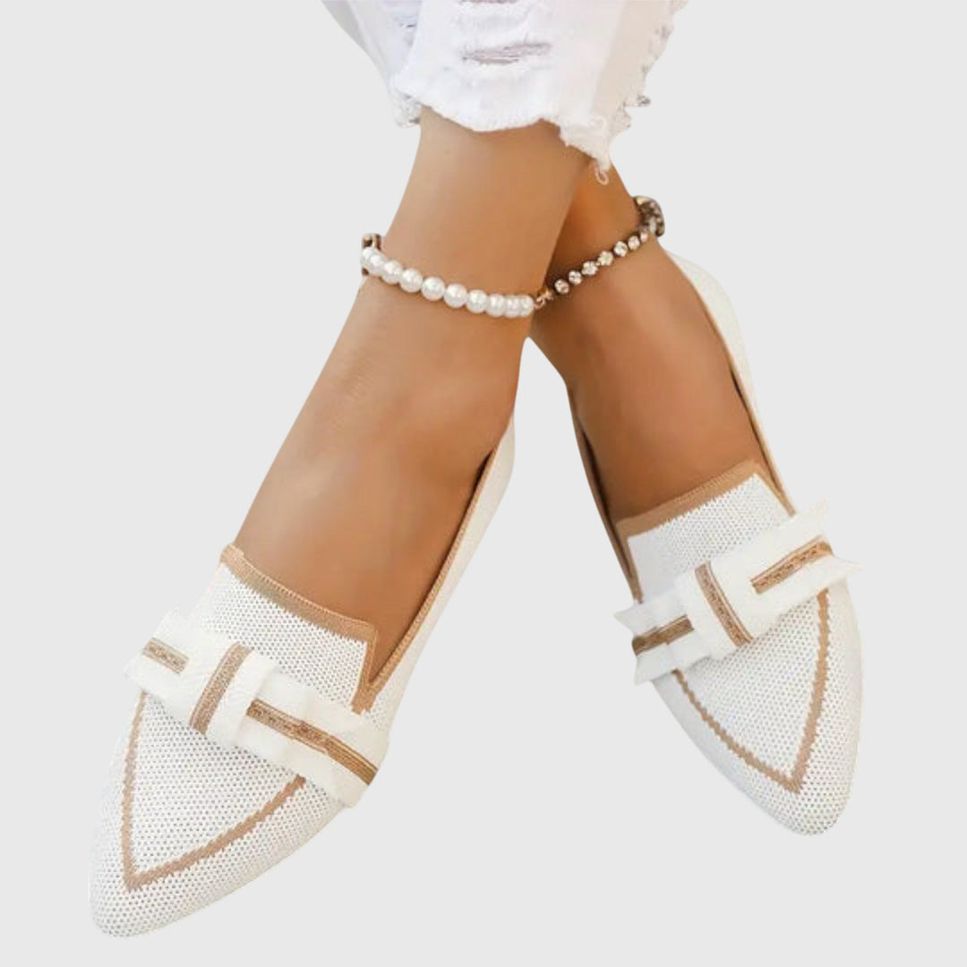 Christina – Elegant Pointed-Toe Flats for Women