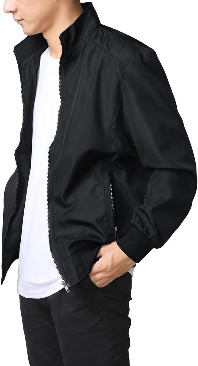 Miko – Lightweight Stand Collar Jacket for Men