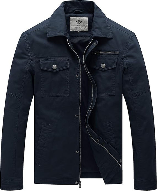 Manuel – Classic Cotton Workwear Jacket for Men