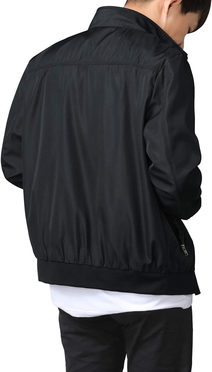 Miko – Lightweight Stand Collar Jacket for Men