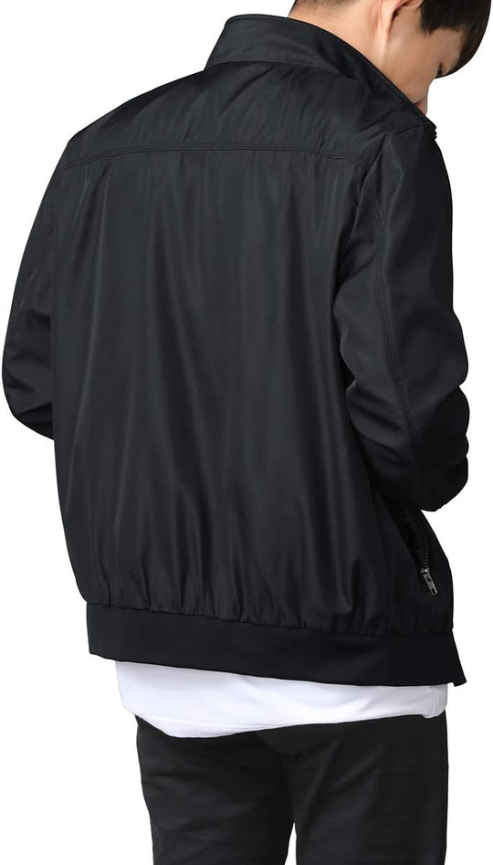 Miko – Lightweight Stand Collar Jacket for Men
