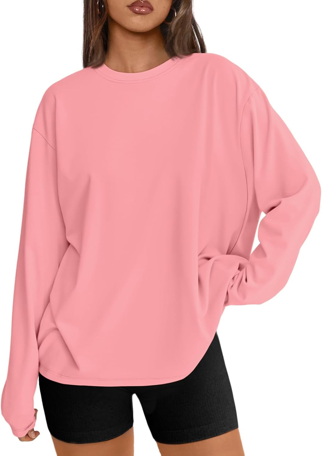 Maddy – Oversized Long-Sleeve Casual Top for Women