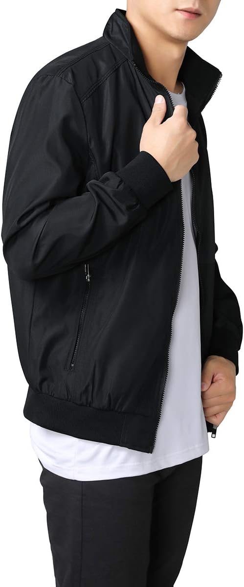 Miko – Lightweight Stand Collar Jacket for Men